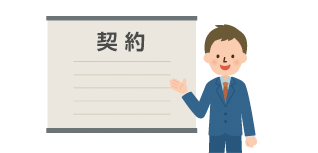 契約手続き確認サポート